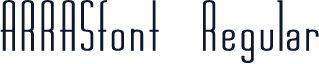 ARRASfont Regular