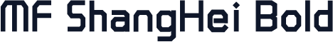 MF ShangHei Bold