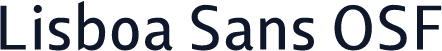 Lisboa Sans OSF