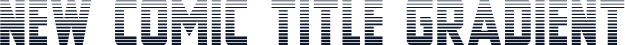 New Comic Title Gradient