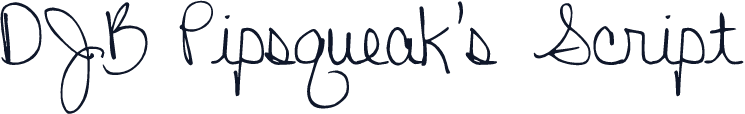 DJB Pipsqueak's Script