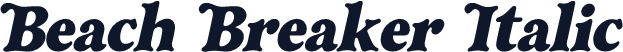 Beach Breaker Italic