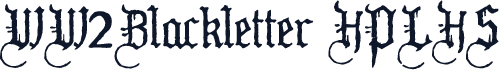 WW2Blackletter HPLHS