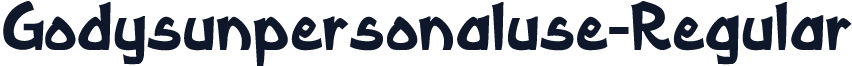 Godysunpersonaluse-Regular
