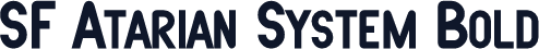 SF Atarian System Bold