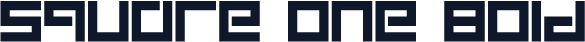 Square One Bold