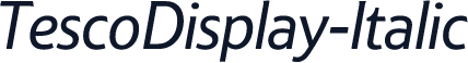 TescoDisplay-Italic
