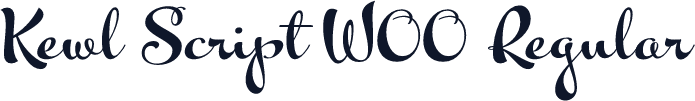 Kewl Script W00 Regular