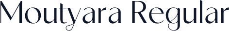 Moutyara Regular