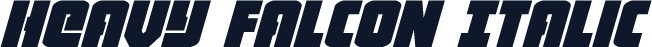 Heavy Falcon Italic