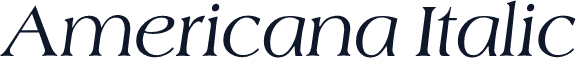 Americana Italic
