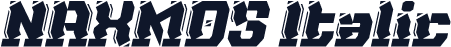 NAXMOS Italic