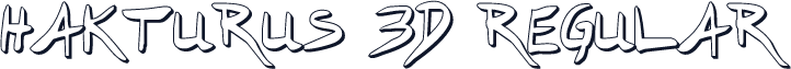 Hakturus 3D Regular