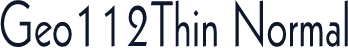 Geo112Thin Normal