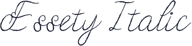 Essety Italic
