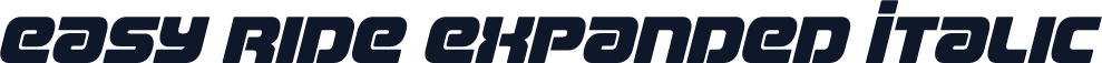 Easy Ride Expanded Italic