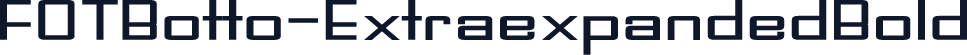 FOTBotto-ExtraexpandedBold