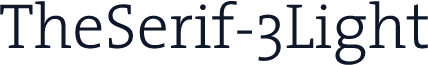 TheSerif-3Light