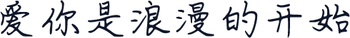 爱你是浪漫的开始