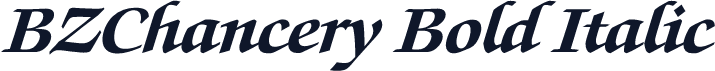 BZChancery Bold Italic