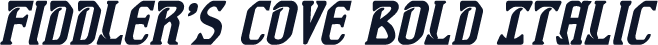 Fiddler's Cove Bold Italic
