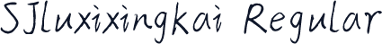 SJluxixingkai Regular