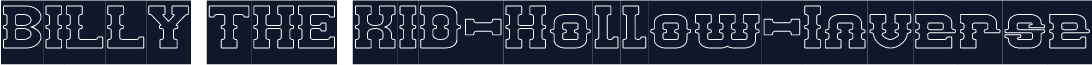 BILLY THE KID-Hollow-Inverse
