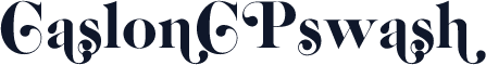 CaslonCPswash