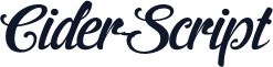 Cider-Script