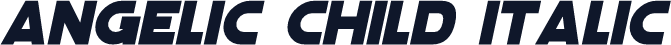 Angelic Child Italic