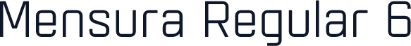 Mensura Regular 6