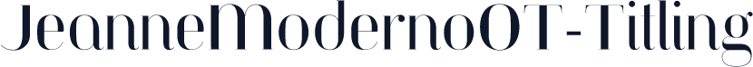 JeanneModernoOT-Titling