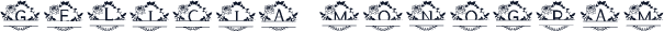GELICIA MONOGRAM