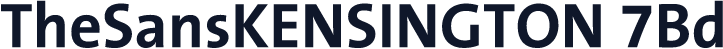 TheSansKENSINGTON 7Bd
