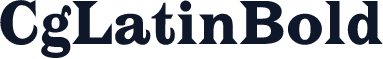 CgLatinBold