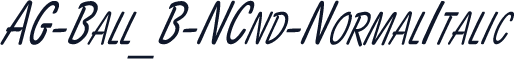 AG-Ball_B-NCnd-NormalItalic