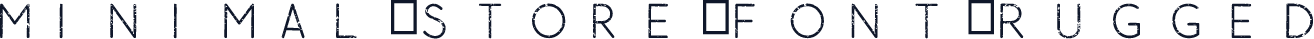 Minimal_Store_Font_Rugged