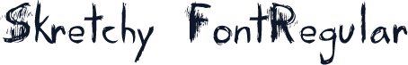 Skretchy FontRegular