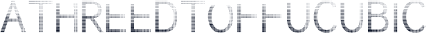 ATHREEDTOFFUCUBIC
