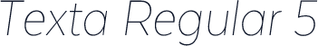 Texta Regular 5