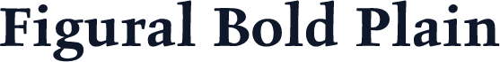 Figural Bold Plain