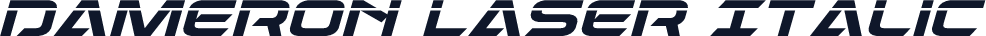 Dameron Laser Italic