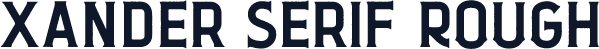 Xander Serif Rough
