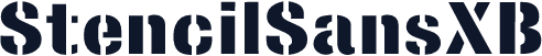 StencilSansXB