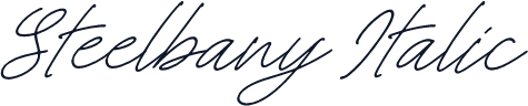 Steelbany Italic