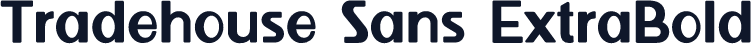Tradehouse Sans ExtraBold
