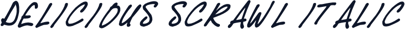Delicious Scrawl Italic