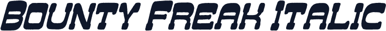 Bounty Freak Italic
