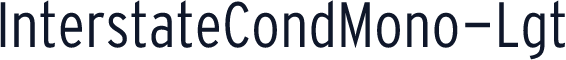 InterstateCondMono-Lgt