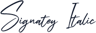Signatey Italic